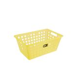 Cesta Grande 28,8 x 19,1 x 12,3 cm Amarelo - Coza - Brinox