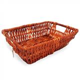 Cesta Grande com Alca Lateral em Vime 41 Cm mandiali