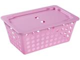 Cesta Grande Retangular com Tampa Coza - 10828/0067