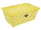 Cesta Grande Retangular com Tampa Coza - 10828/0463