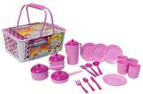 Cesta Leva Papinha Sweet Fantasy Infantil Vários Acessórios - 10489 - Cardoso