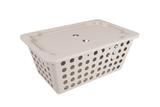 Cesta One Maxi Com Tampa Light Gray Coza - Brinox