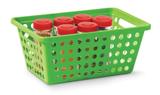 Cesta Organizadora sem Alça n2 Niquelart 356-3 Cromo Colors 29x19x12,5cm Verde