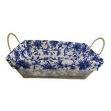 Cesta Para Pães Retângular 26 Cm Branco - Dynasty collection