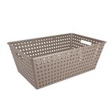 Cestão One 59,5 x 38,8 x 22,3 cm Warm Gray - Coza - Brinox