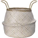 Cesto branco em seagrass - Mart