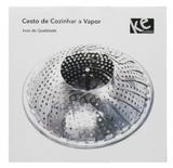 Cesto de Cozinhar a Vapor Inox 24cm - Ke home