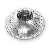 Cesto de Cozinhar a Vapor Pequeno Inox 24cm - Kehome
