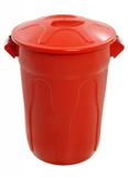 Cesto de Lixo Plastico com Tampa 100 Litros - Jsn