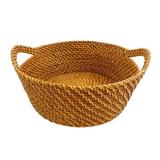 Cesto de Rattan Circle M - Vya store
