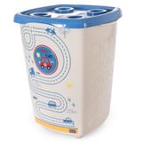 Cesto de roupa suja carrinhos - Plasutil