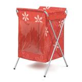 Cesto de Roupa Suja da Shoppstore C/Visor Lateral Pés de Alumínio Pano Oxford Cloth Laundry Basket
