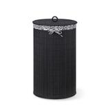 Cesto de roupas Bencafil 35x60cm preto