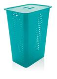 Cesto De Roupas Com Tampa Azul Fechado - OUCO 570 AZF - Ou
