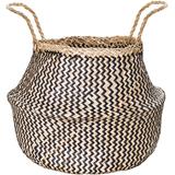 Cesto em Seagrass Preto - Mart