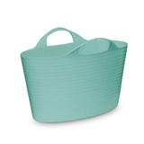 Cesto Flexível Oval 14 Litros - Azul Tifany - Arthi