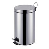 Cesto Lixo Inox 12 Litros Com Pedal Referência MOR 8223