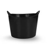 Cesto Multiuso Flexível Preto Roupa Balde 15 Litros - Arthi