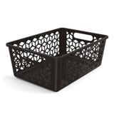 Cesto Organizador Caixa Multiuso Preto 42 cm - Uz