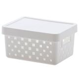 Cesto Organizador com Tampa 19x14x10cm - Paramount