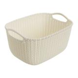Cesto Organizador Knit 29 cm x 21 cm x 17 cm - Curver