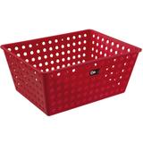 Cesto Organizador Maxi Caixa Organizadora Plástica Quarto Vermelho - Coza