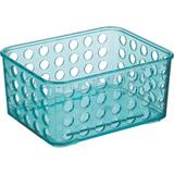 Cesto organizador ps cristal azul tiffany - Arthi