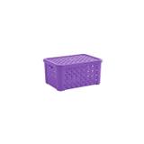 Cesto Organizador Rattan 24x17x12cm Classic - Paramount