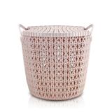 Cesto organizador Rosa P Rattan Jack Design com tampa - Jacki design