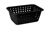 Cesto organizador tamanho grande preto 5,2l (52410) - ordene