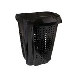 Cesto Para Roupas Astra Rb5 Telado 70 Litros Preto