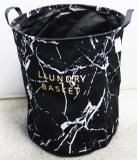 Cesto Para Roupas Sujas Organizador Flexível Laundry Basket Preto - Coisaria