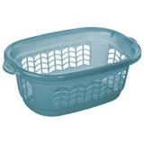 Cesto plástico 32l turquesa Cód. 5556 - Sanremo s/a