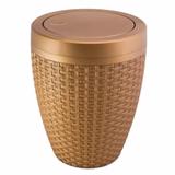 Cesto Rattan Ouro 7,5l Stamplas
