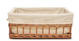Cesto Retangular com Forro 40X26X15CM Week - Yoi
