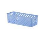 Cesto retangular plástico organizadora quadratta 27x11x8cm - Paramount