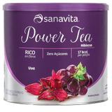 Chá de Hibisco Power Tea Sanavita Sabor Uva - 200g