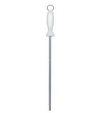 Chaira Estriada Cabo Branco 12 Polegadas Em Inox Pratical Mundial Goumert 7040-12