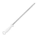 Chaira Estriada Para Afiar Facas Profissional Cabo Branco 12 Polegadas Western 1803-12