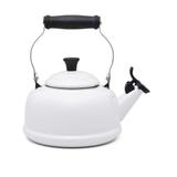 Chaleira com Apito Tradicional Branco Le Creuset
