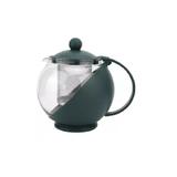 Chaleira de vidro com infusor 750 ml Verde Escuro - Capricho