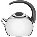 Chaleira em Aço Inox Cabo Preto 18 cm 2,2 L Tramontina