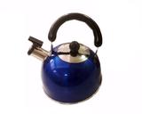 Chaleira Em Aço Inox Com Apito - Azul - Carisma