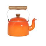 Chaleira Esmaltada Tradicional -Laranja - Ewel