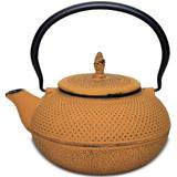 Chaleira Ferro Esmaltada Amarela 1,5L MTA