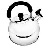 Chaleira Inox 3 litros tampa de segurança cabo anatômico anti-calor Ke Home 3555KH