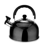 Chaleira Inox Basic Collor - 2L- BaKehome -Preta