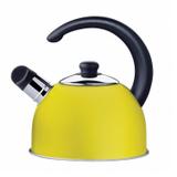 Chaleira Inox com Apito 2L CoffeeTea Tramontina Amarelo