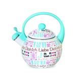 Chaleira Love Decor e Casa em Aço Esmaltado Com Apito 2,20 Litros - Decor casa