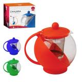 Chaleira Vidro Infusor 750ml Jarra Chá Quente Moderna Design Bebida - Loja catarinense